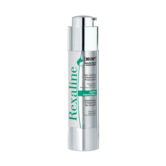 Rexaline 3D Hydra-DepolluSkin Protective Depolluting Gel-Cream 50 ml