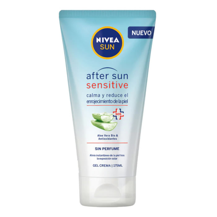 Nivea Sun After Sun Sensitive gelový krém 175 ml