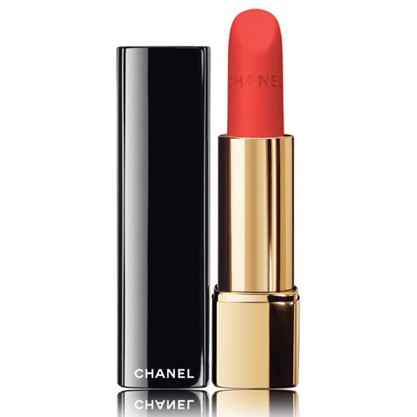 Chanel Rouge Allure Velvet Luminous Matte lūpų spalva 43 La Favorite 
