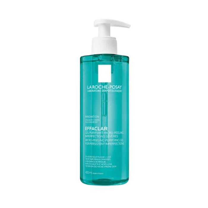 La Roche Posay Effaclar valomasis mikropilingas gelis 400ml
