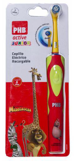 Elektrický zubní kartáček Phb Junior Red Sesame Street