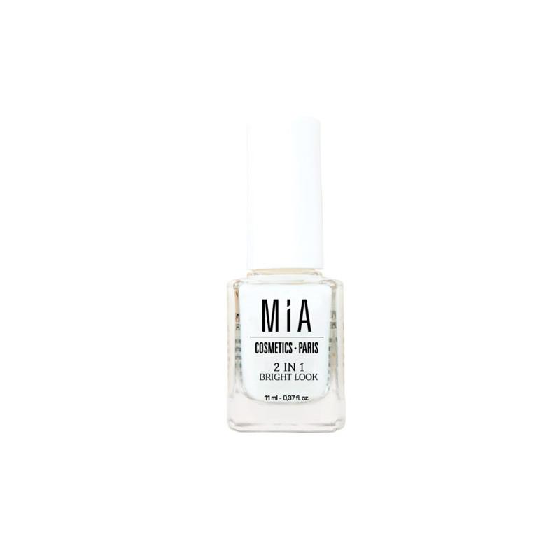 Mía Cosmetics 2 In 1 Bright Look kopšanas līdzeklis nagiem 11 ml
