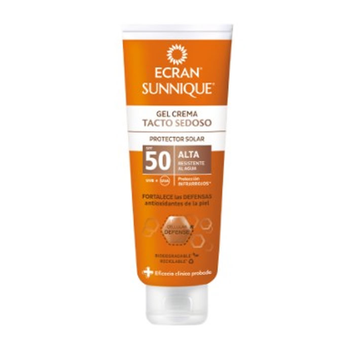Ecran Sunnique Silky Touch krémový gel Spf50 250ml