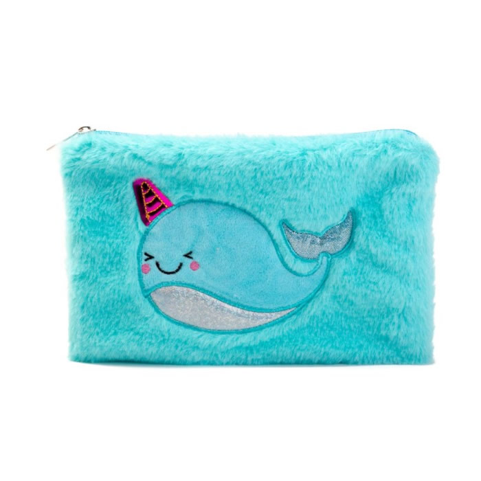 Inca Whale Pompom etui
