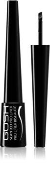 Gosh Slanted Pro Liner Eyeliner 001-Intensywna czerń 3ml