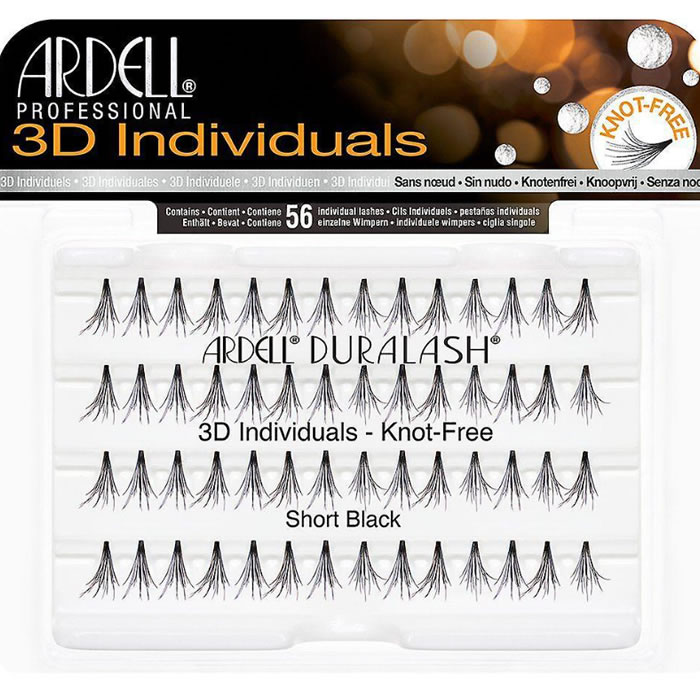 Ardell Individual Umetne Trepalnice Position 3D Short Black