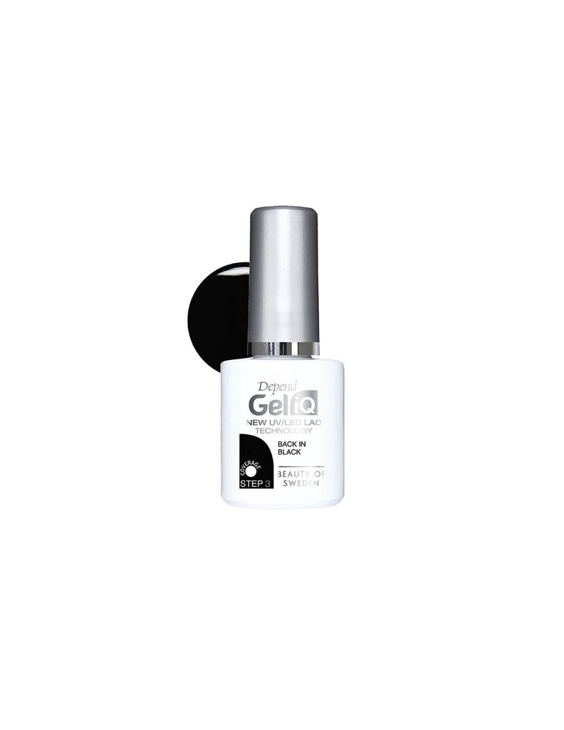 Beter Dep Gel Iq Esmalte z powrotem w kolorze czarnym 41001