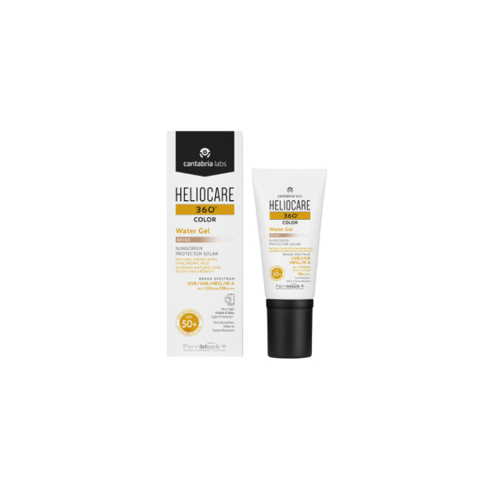 Heliocare Water 360º Бежов цветен гел Spf50+ 50 мл