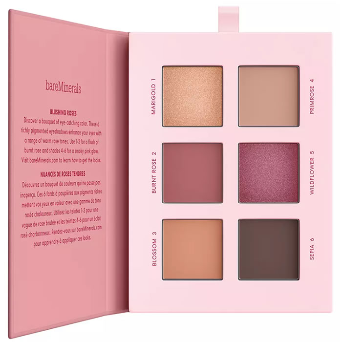 Bareminerals Mineralist paleta senčil za oči Rosewood 7,8 g