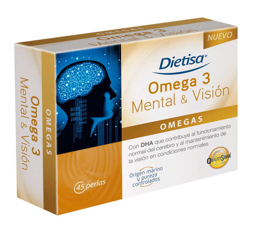 Dietisa Omega 3 Mental y Vision 45 Perlen