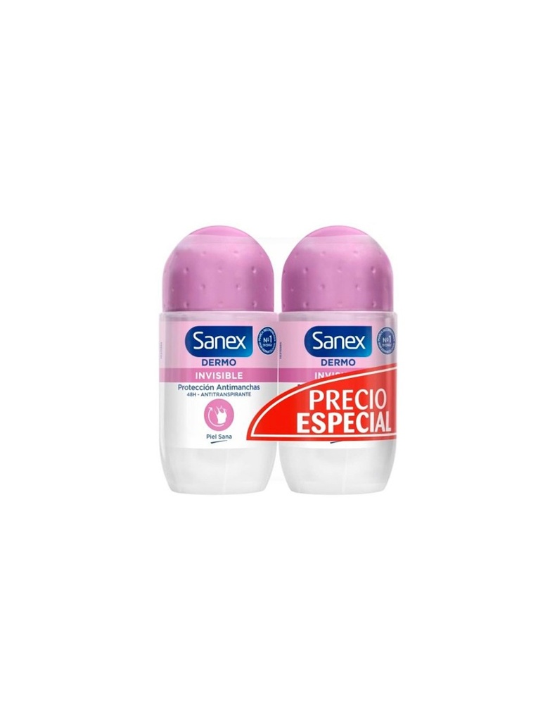 Sanex Rollo Invisible Duplo