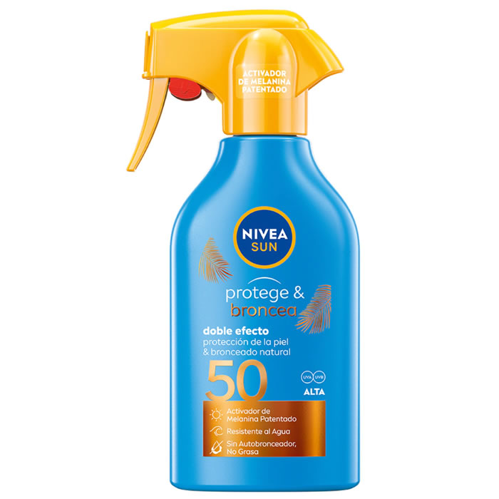Nivea Protect&Bronze Tan Activator apsauginis purškiklis Spf50 270ml