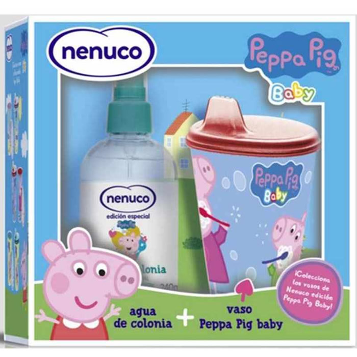 Nenuco Peppa Pig kolonjska voda v pršilu 240 ml Škatla 2 izdelka