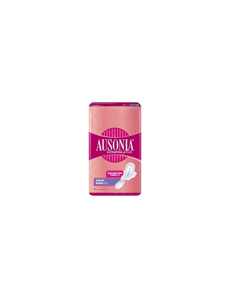 Ausonia Ultrafina Plus komprese Super Alas 14 U