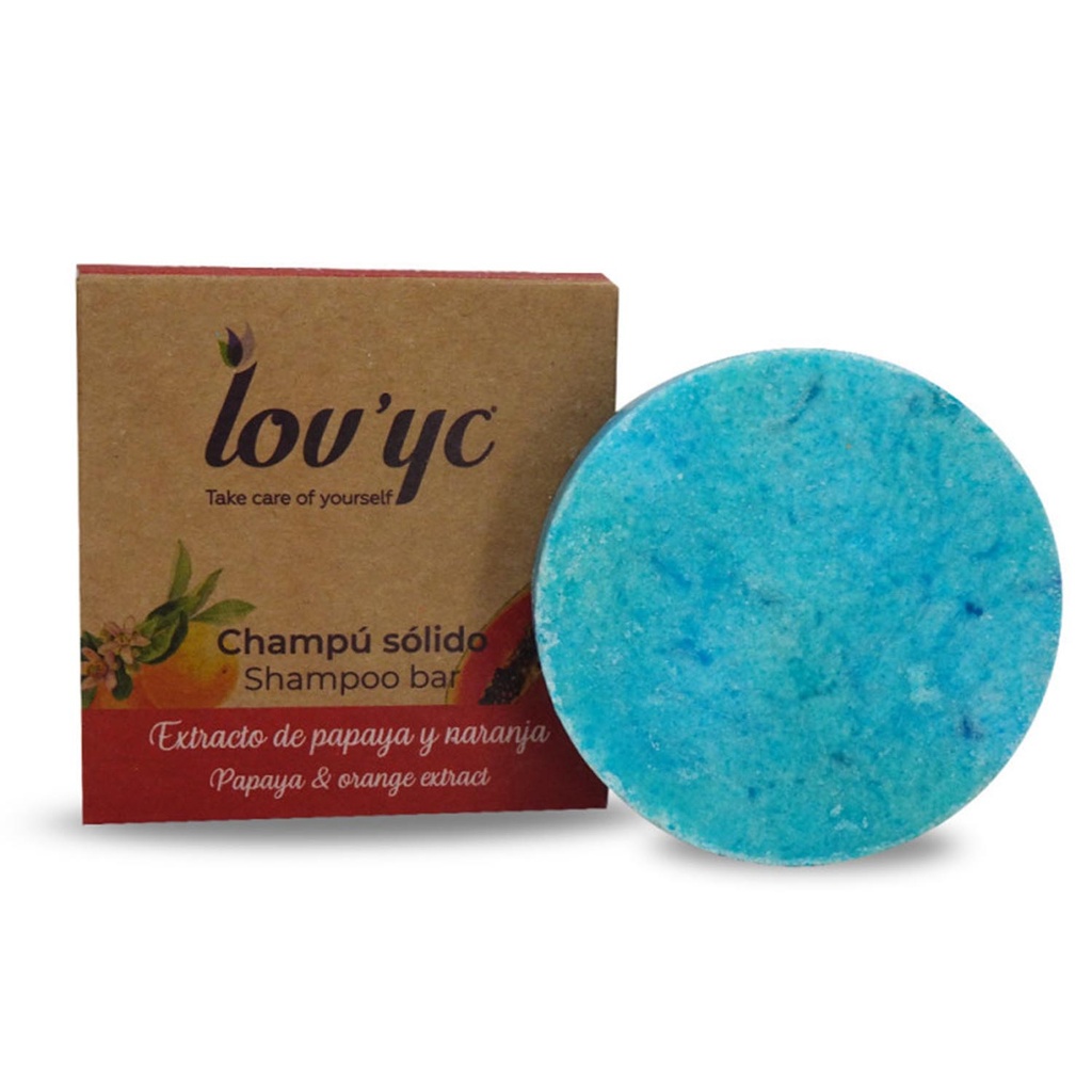 Elie Saab Lovyc Papaya a Naranja Champu Solido 50g