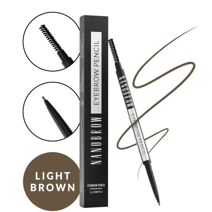 Nanobrow Wenkbrauwpotlood Lichtbruin 1g