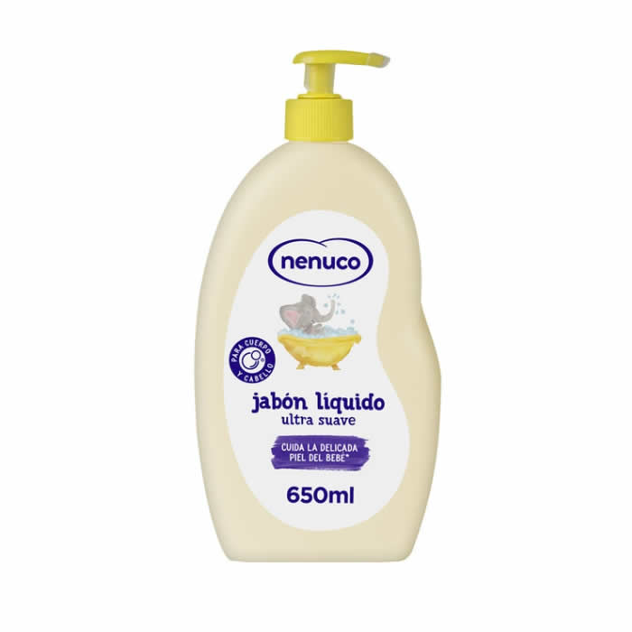 Nenuco Vloeibare Zeep Ultra Zacht Haar en Lichaam 650ml