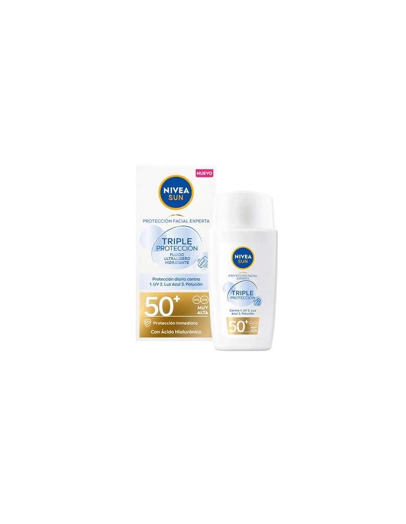 Nivea Sun Triple Protection Fluido Ultraligero do twarzy Spf50 40ml