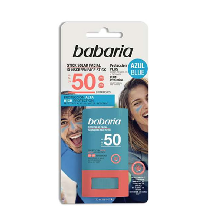 Babaria Stick Protector Solar Rostro Spf50 20ml