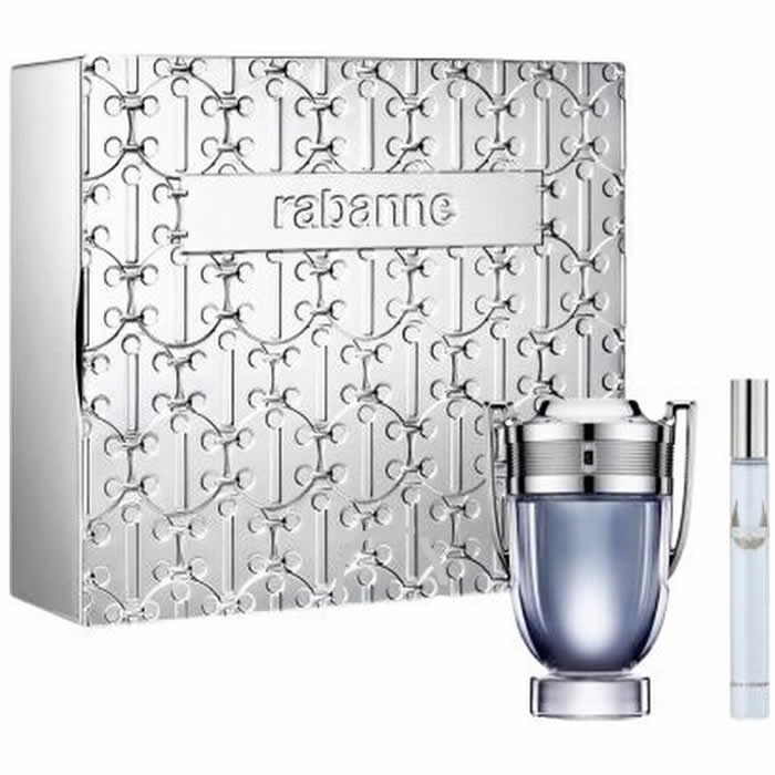 Paco Rabanne Invictus Eau De Toilette Spray 100ml Æske 2 Produkter