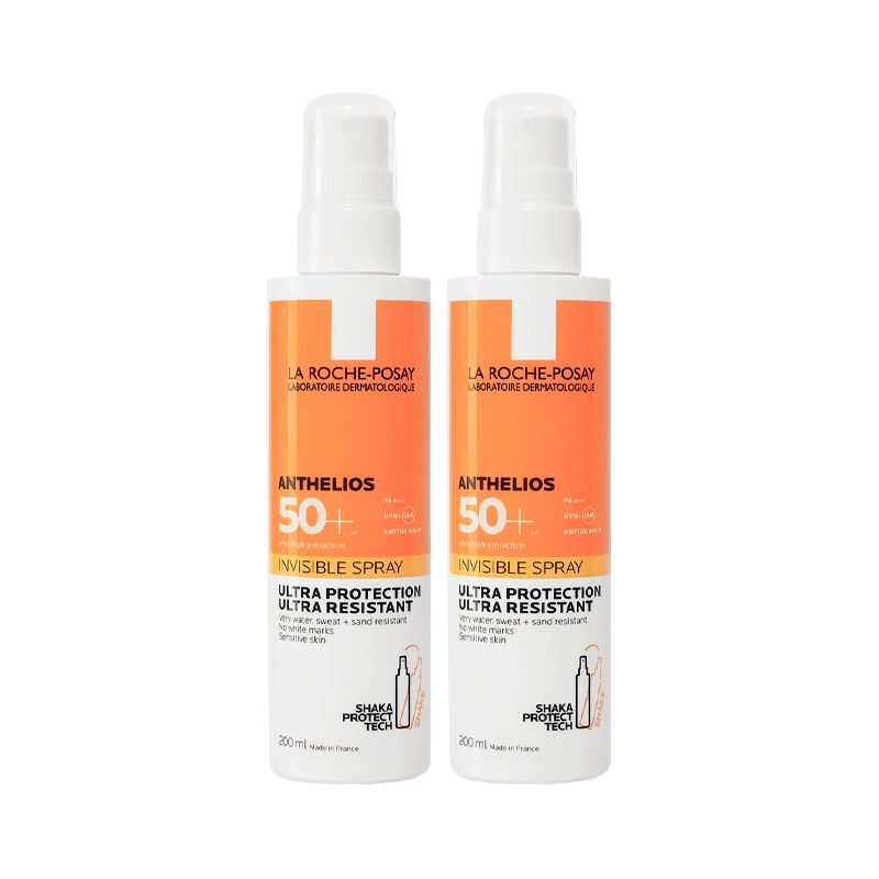 La Roche Posay Anthelios Spray Invisible Spf50+ 2x200ml 