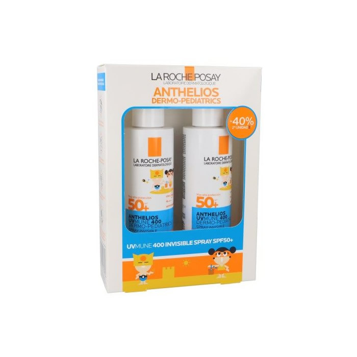 La Roche Posay Anthelios Dermo Pediatrics pršilo Spf50+ 2x200 ml