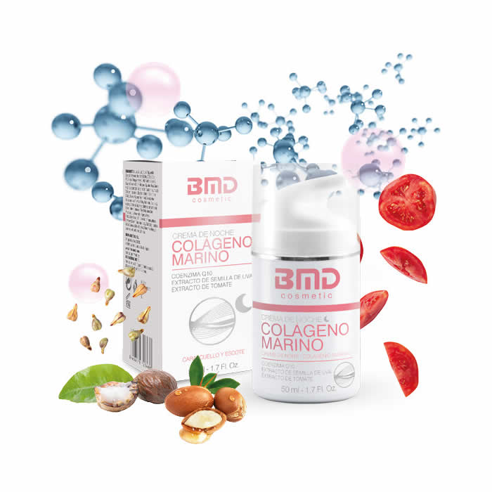 Bmd Creme Noturno Cosmético com Colágeno 50 ml