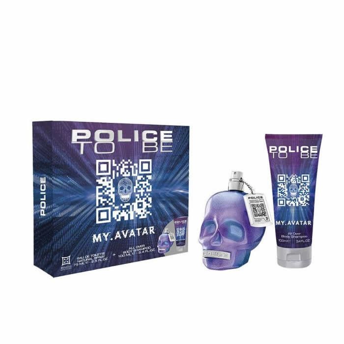 Police To Be My Avatar toaletna voda v spreju 75 ml, škatla z 2 izdelki