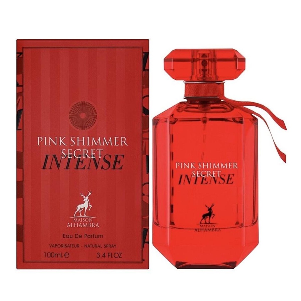 Parfémovaná voda Maison Alhambra Pink Shimmer Secret Intense 100 ml ve spreji
