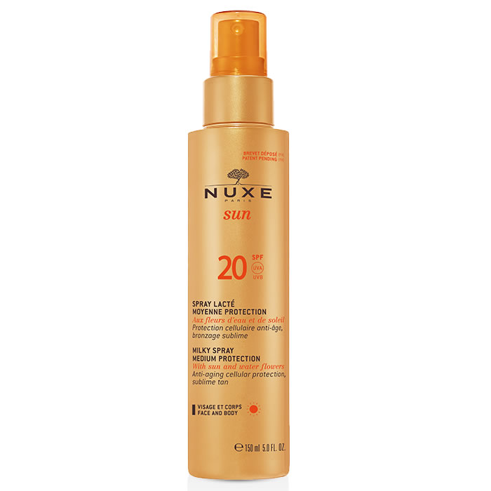 Nuxe Sun Spf20 Spray Leche Rostro y Cuerpo 150ml
