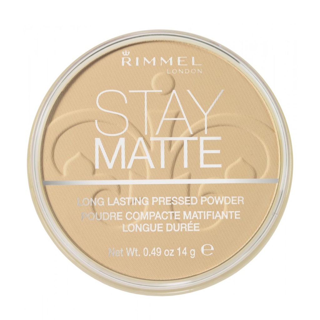 Rimmel London Stay Matte ilgai išliekanti presuota pudra 006
