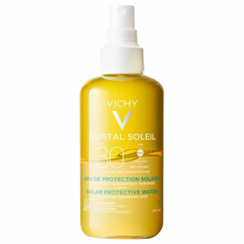 Vichy Capital Soleil Água Hidratante Protetor Solar Spf30 Spray 200ml