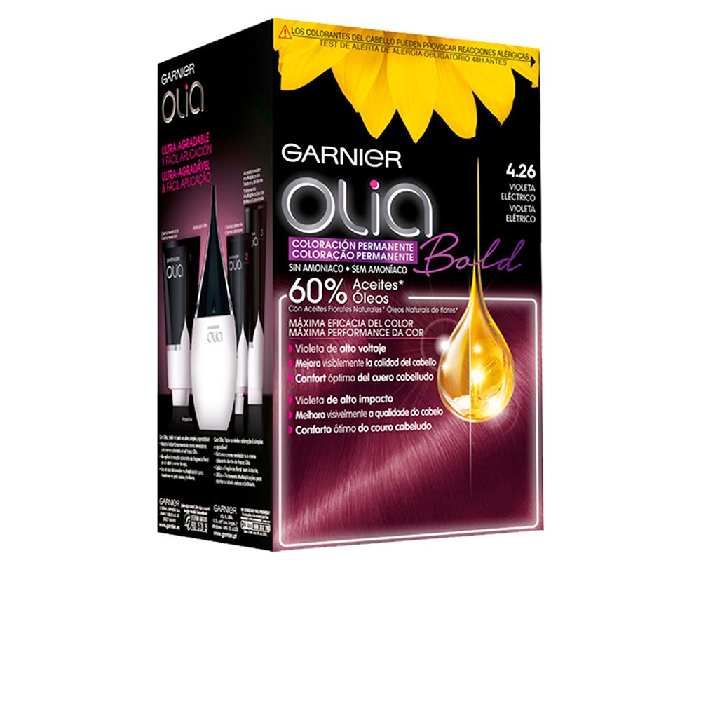 [144694] Garnier Olia állandó szín 4,26-Violeta Eléctrico 4 db