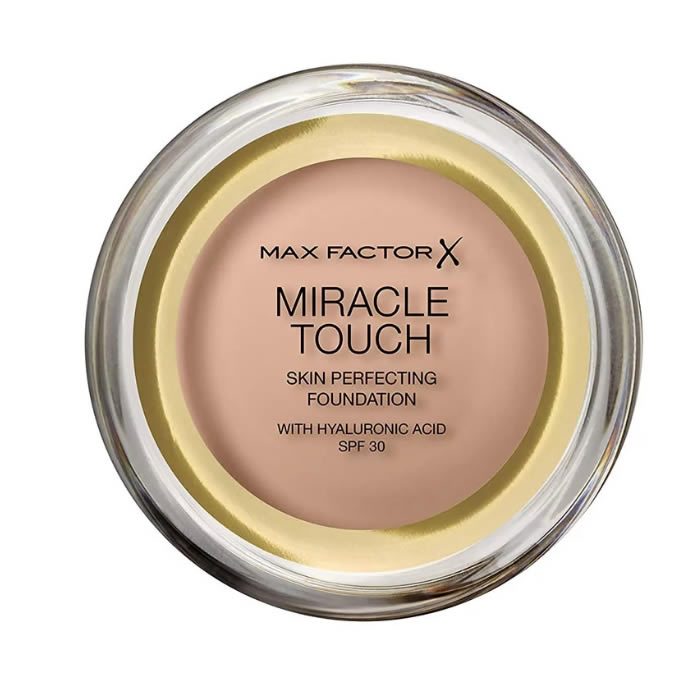 Max Factor Miracle Touch Skin Perfecting Foundation Spf30 045 Warm Migdol