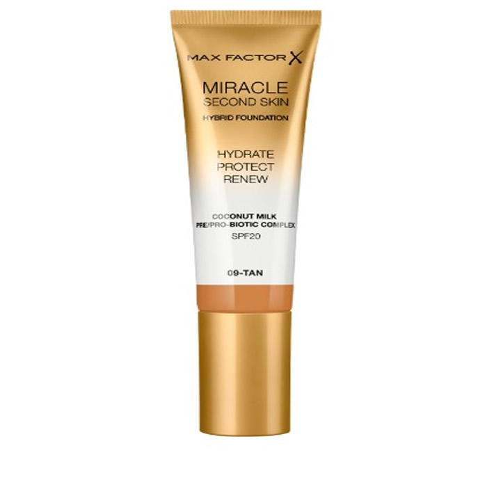 Max Factor Miracle Segunda Piel Spf20 9 Bronceado 30 ml