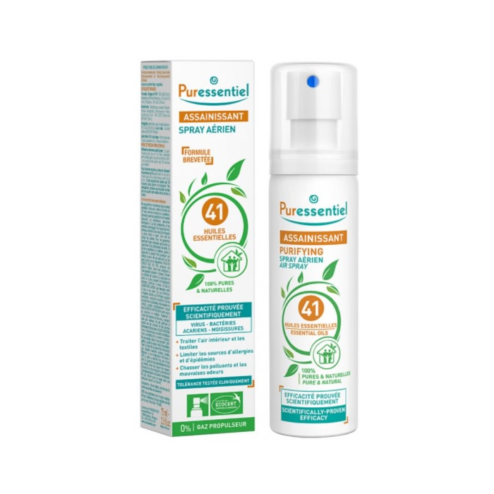 Puressentiel dezinfekční sprej 41 esenciálních olejů 75 ml