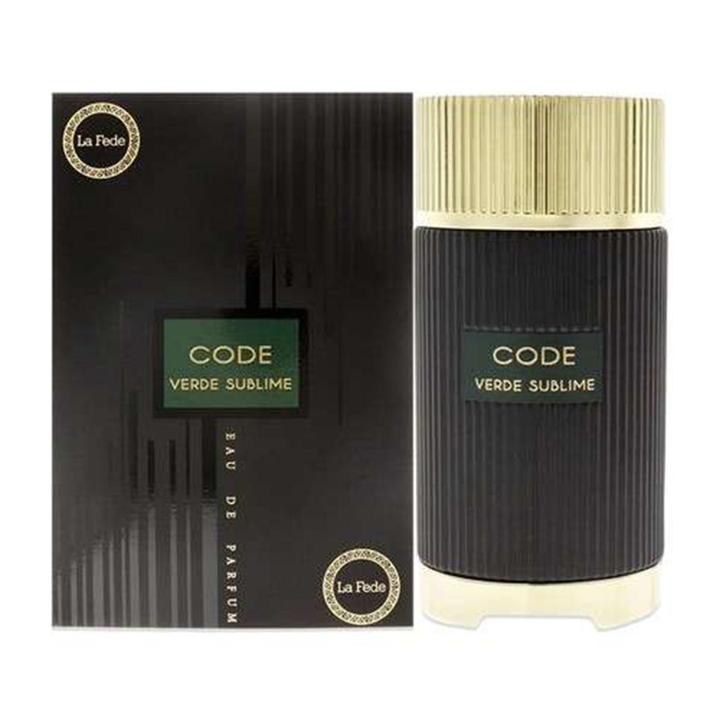 Khadlaj Parfémy La Fede Code Verde Sublime Eau De Parfumes 100ml