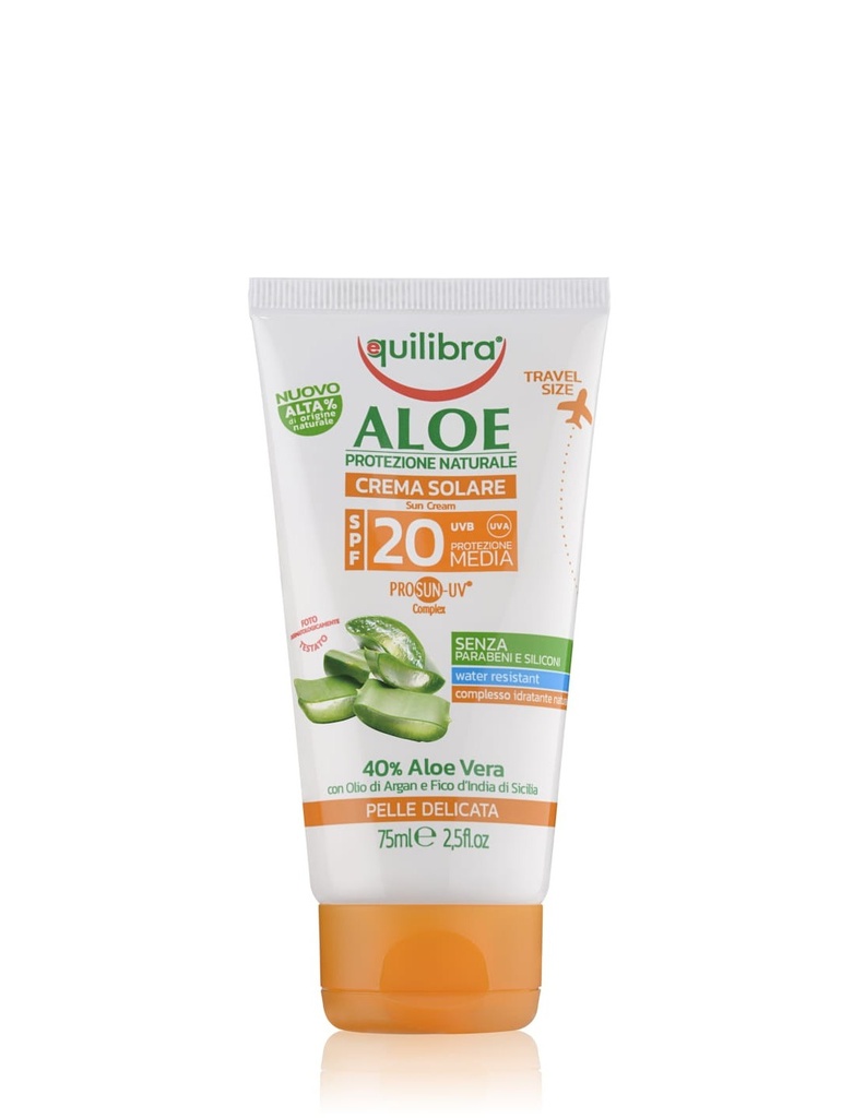 Equilibra Sun Viaje Aloe Pro UV F20 Cr75