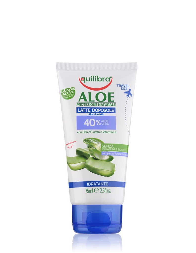 Equilibra Sun Viaje Después Leche Aloe 75
