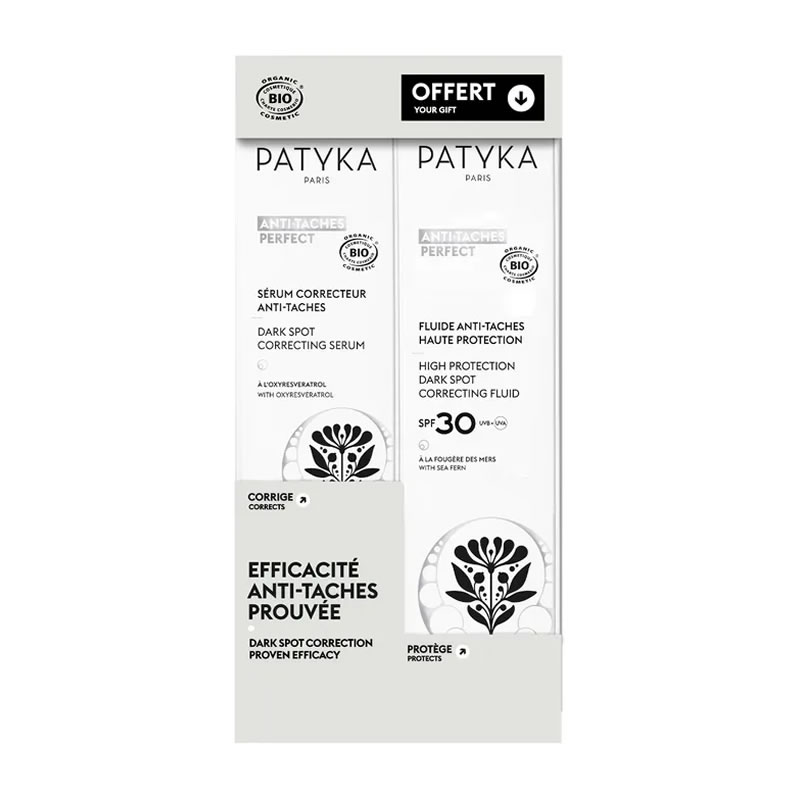 Patyka Anti-Dark Spot Pack Perfect Serum 30ml + SPF30 флуид 50ml
