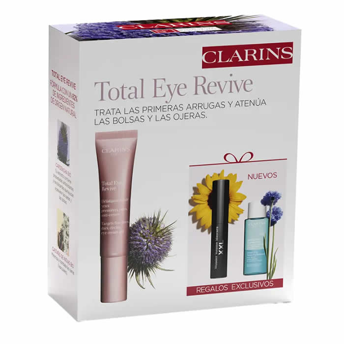 Clarins Total Eye Revive 15 ml Кутия 3 продукта