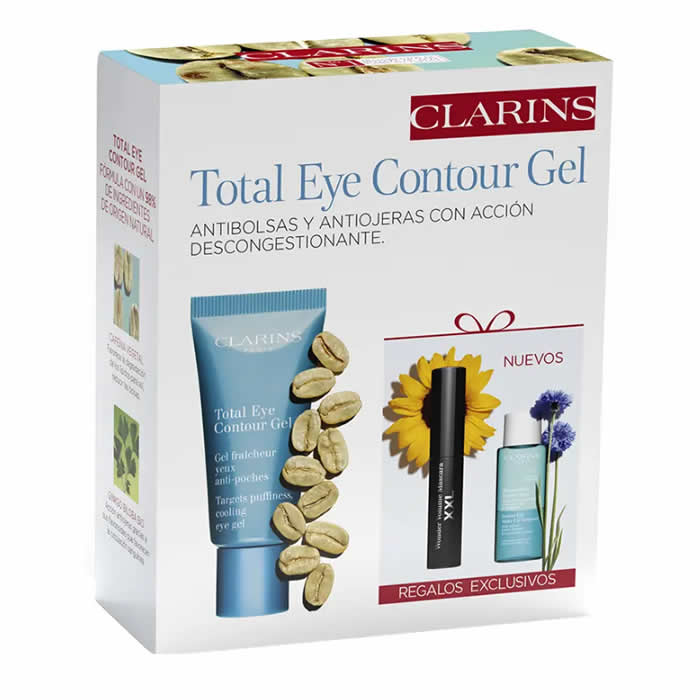 Clarins Total Eye Contour Gel 20 ml Комплект от 3 продукта
