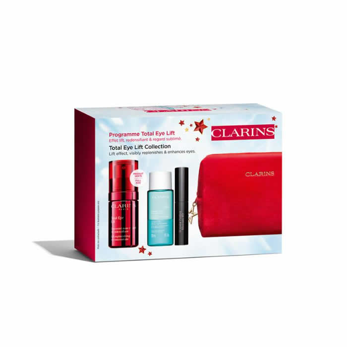 Clarins Total Eye Lift 15ml кутия 4 продукта