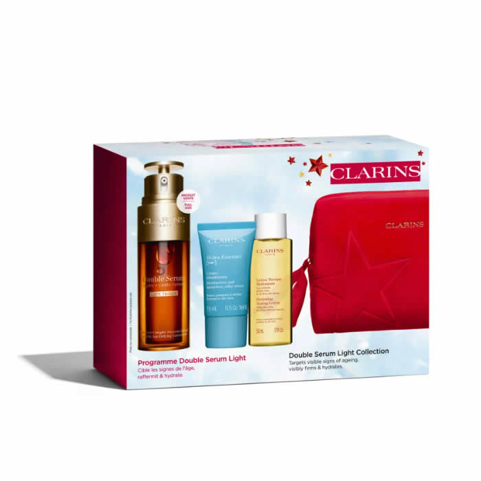 Clarins Double Serum Texture Leggera Confezione da 50 ml 4 Prodotti