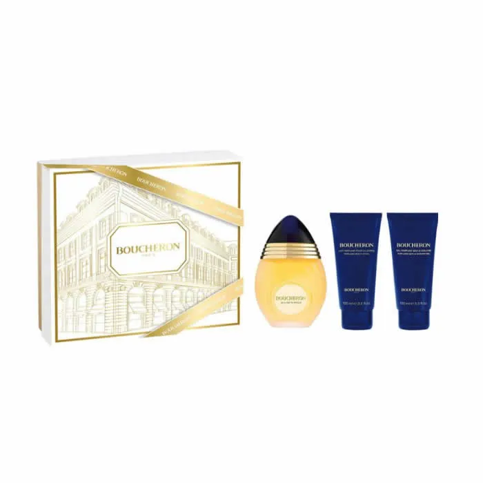 [360746] Boucheron Eau De Parfum Spray 100ml Set 3 Piezas