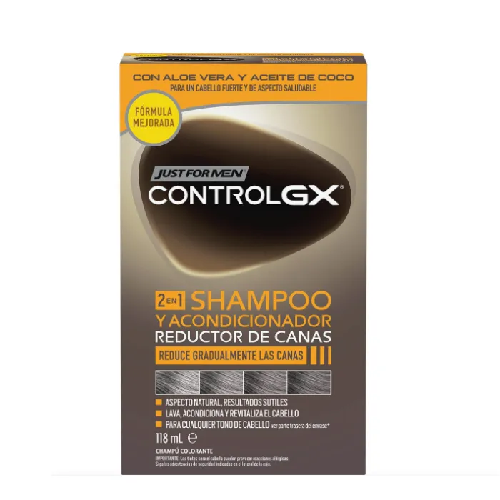 [281752] Just for Men Control Gx Grey Hair Reducing Shampoo & Conditioner 118ml