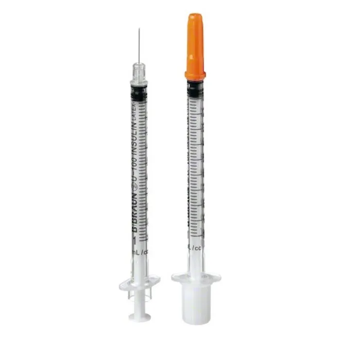 [331087] Seringue à insuline C/AG 1ml 0,33 X 12mm 10 Unités