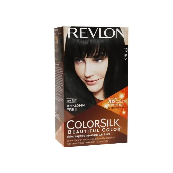 [67979] Revlon Colorsilk Sans Amoniaque 10 Black