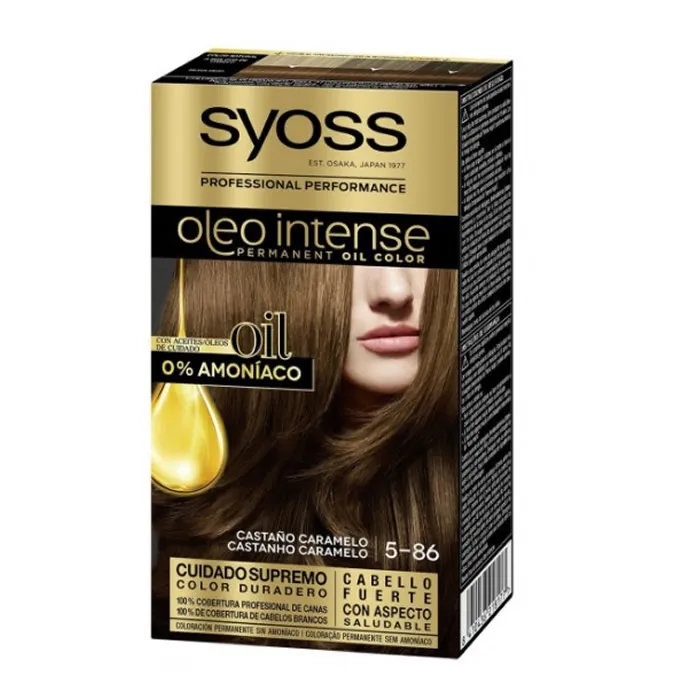[266473] Syoss Oleo Intense Tinte Permanente 5-86 Castaño Caramelo