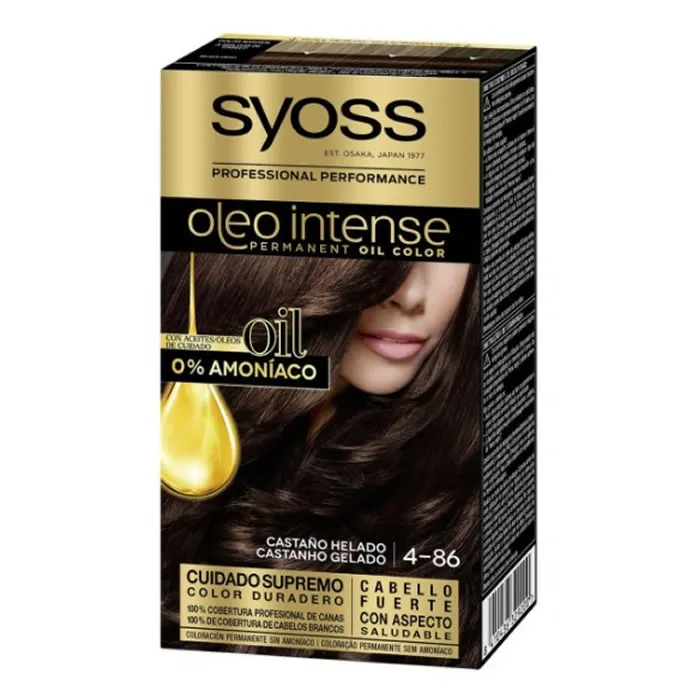 [266476] Syoss Oleo Intense Tinte Permanente 4-86 Castaño Helado
